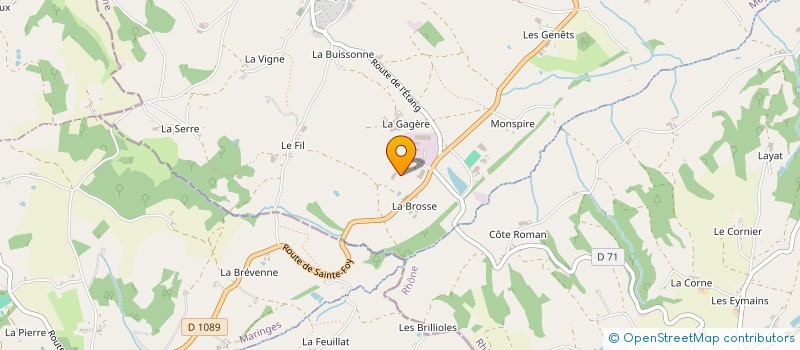 localisation de l'entreprise JD2G  MEYS