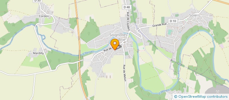 localisation de l'entreprise JD2M  SOIGNOLLES-EN-BRIE