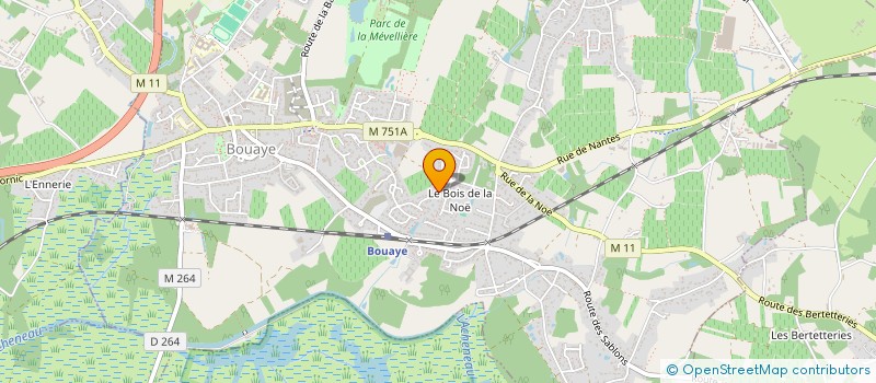 localisation de l'entreprise JD49LTD  BOUAYE