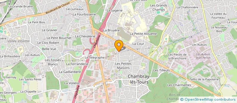 localisation de l'entreprise JD4S  CHAMBRAY-LES-TOURS