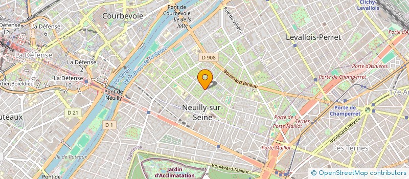 localisation de l'entreprise JD92 à NEUILLY-SUR-SEINE