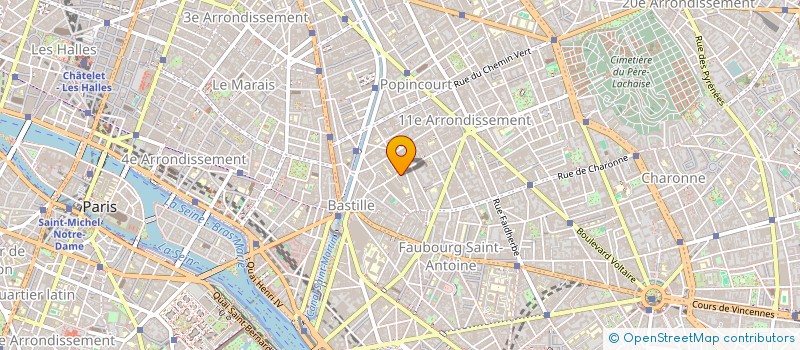 localisation de l'entreprise JDA  PARIS