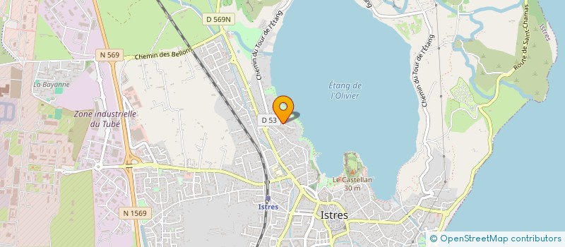 localisation de l'entreprise JDA INVEST  ISTRES