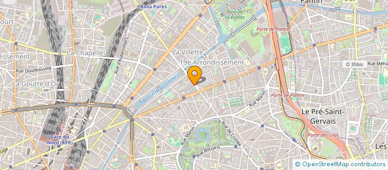 localisation de l'entreprise JDA VTC  PARIS