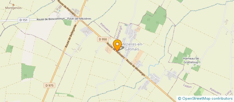 localisation de l'entreprise JDANCY-HALL  MEZIERES-EN-GATINAIS