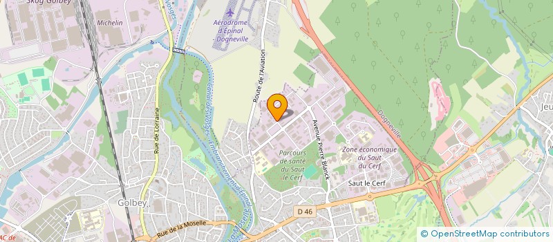 localisation de l'entreprise JDARC à EPINAL