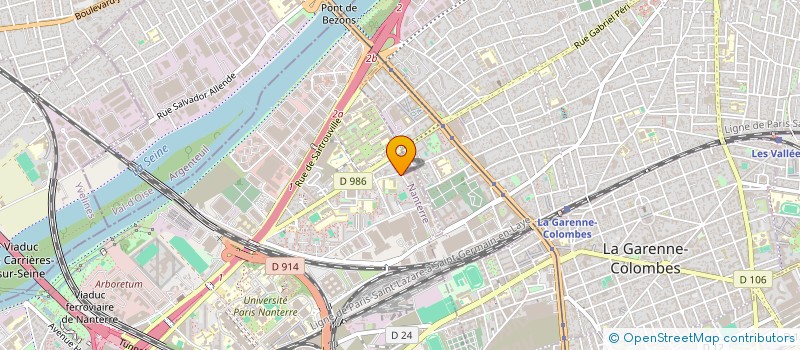 localisation de l'entreprise JDAS  NANTERRE