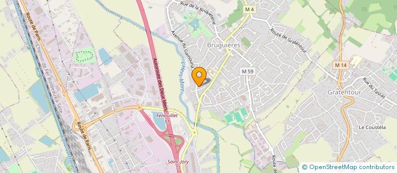localisation de l'entreprise JDB à BRUGUIERES