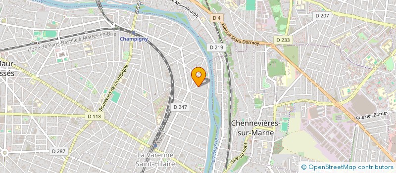 localisation de l'entreprise JDB à SAINT-MAUR-DES-FOSSES