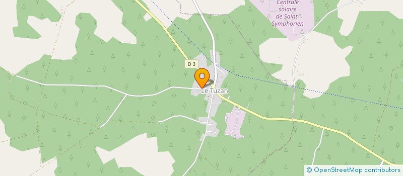 localisation de l'entreprise JDB  LE TUZAN