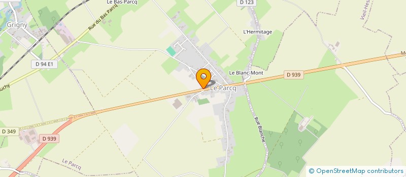 localisation de l'entreprise JDB MULTISERVICES  LE PARCQ