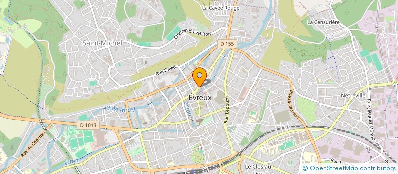 localisation de l'entreprise JDC à EVREUX