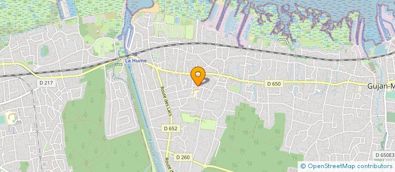 localisation de l'entreprise JDC à GUJAN-MESTRAS