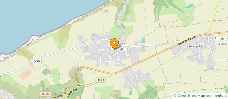 localisation de l'entreprise JDC  SENNEVILLE-SUR-FECAMP