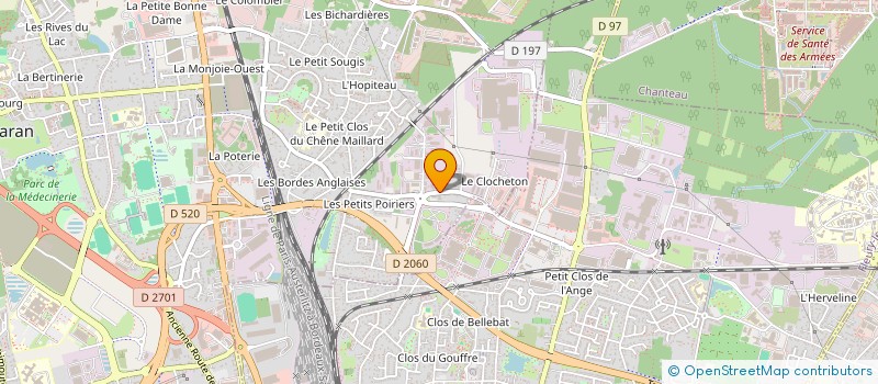 localisation de l'entreprise JDC  SARAN