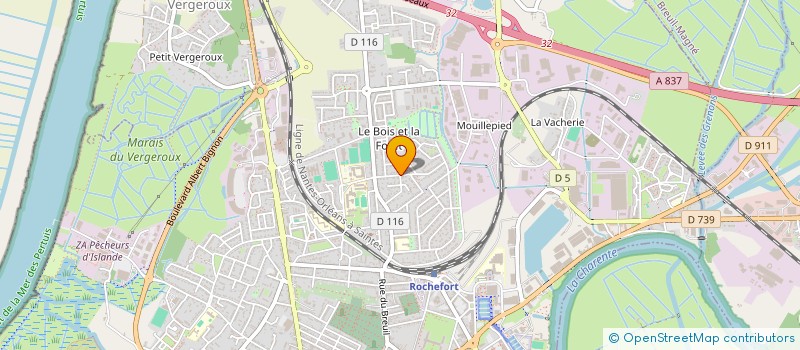 localisation de l'entreprise JDC  ROCHEFORT