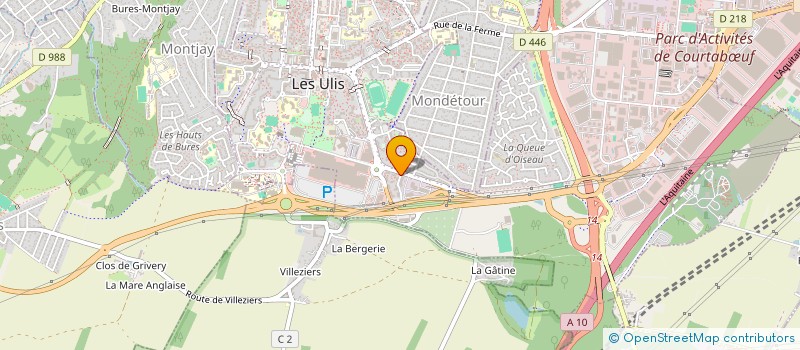 localisation de l'entreprise JDC à LES ULIS