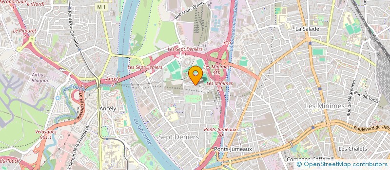 localisation de l'entreprise JDC  TOULOUSE