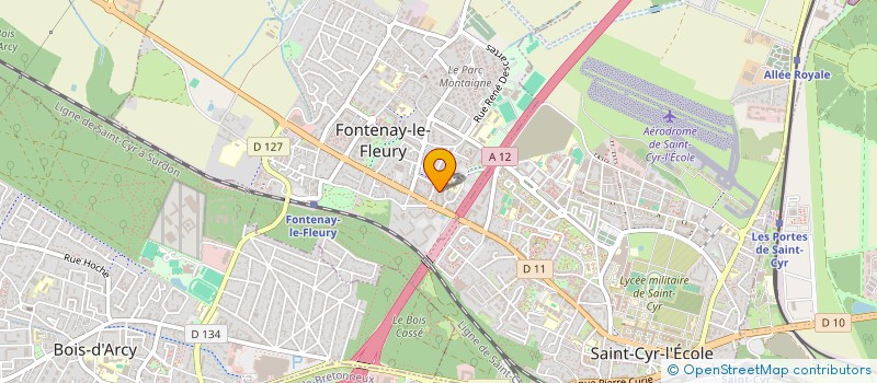 localisation de l'entreprise JDC AUTO à FONTENAY-LE-FLEURY