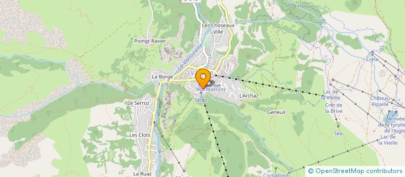 localisation de l'entreprise JDC IMMOBILIER à VALLOIRE