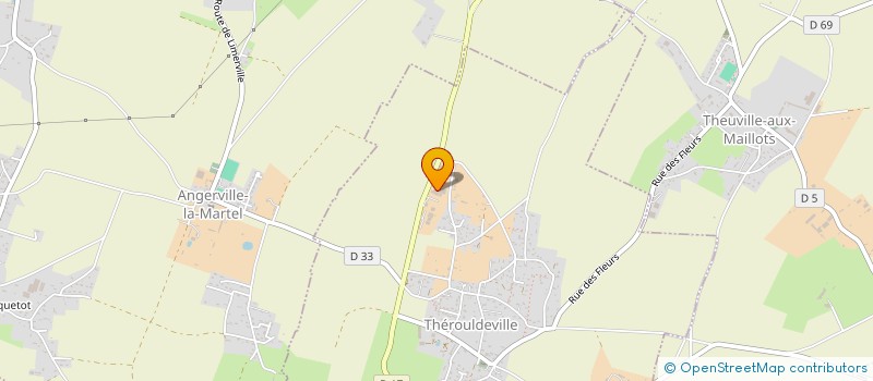 localisation de l'entreprise JDC INVEST  THEROULDEVILLE