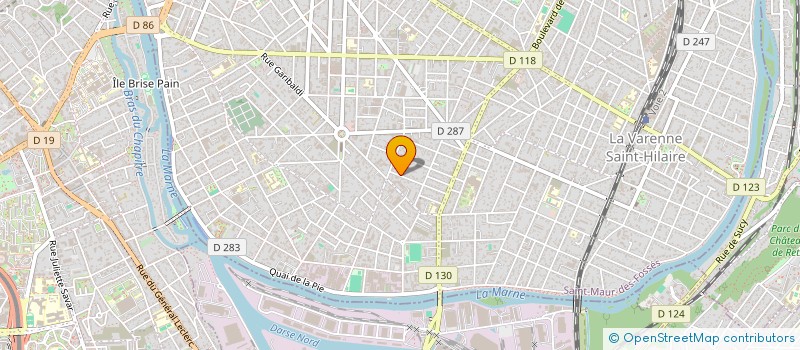 localisation de l'entreprise JDC MAKAU EXPRESS à SAINT-MAUR-DES-FOSSES