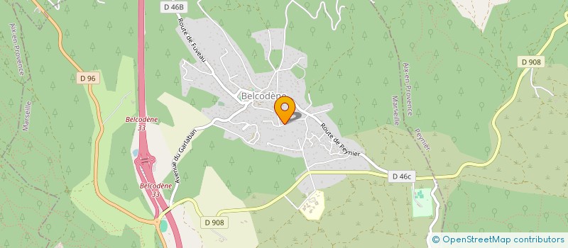 localisation de l'entreprise JDC PARTNER  BELCODENE