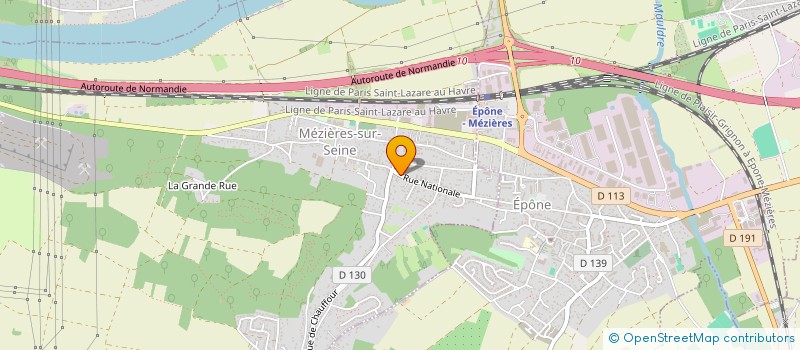 localisation de l'entreprise JDC PLOMBERIE  MEZIERES-SUR-SEINE