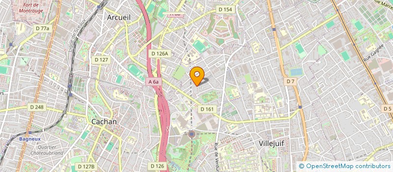localisation de l'entreprise JDC SERVICES à VILLEJUIF