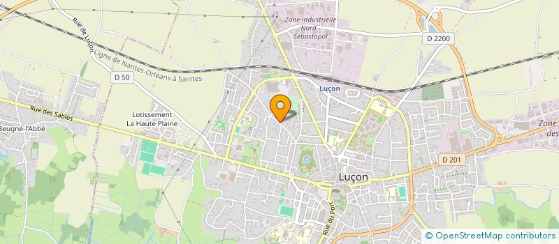 localisation de l'entreprise JDCM  LUCON