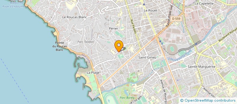 localisation de l'entreprise JDCOM à MARSEILLE
