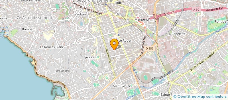 localisation de l'entreprise JDCOUK à MARSEILLE