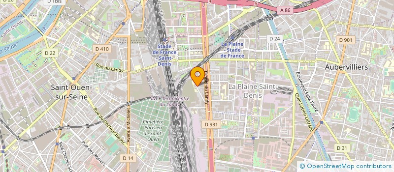localisation de l'entreprise JDD MENUISERIE ET AGENCEMENT à SAINT-DENIS