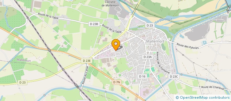 localisation de l'entreprise JDE DEVELOPPEMENT  LAMBESC