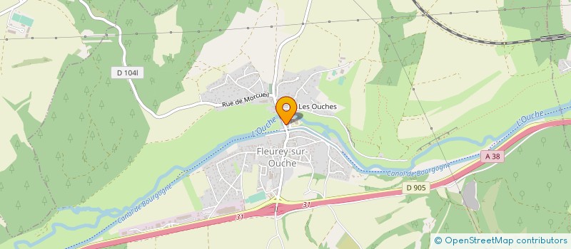 localisation de l'entreprise JDEB ET CO à BARBIREY-SUR-OUCHE