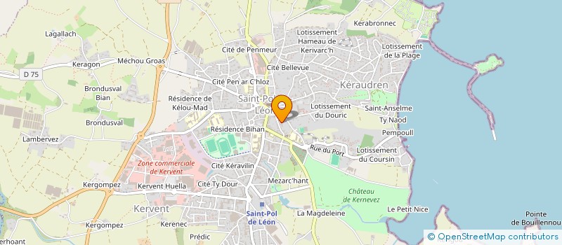 localisation de l'entreprise JDEFI  SAINT-POL-DE-LEON