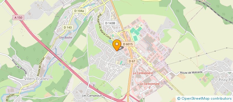 localisation de l'entreprise JDEL  BARENTIN