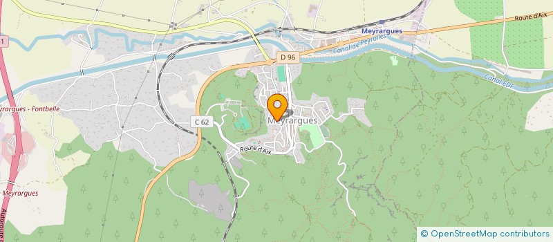 localisation de l'entreprise JDEVELOPPEMENT  MEYRARGUES