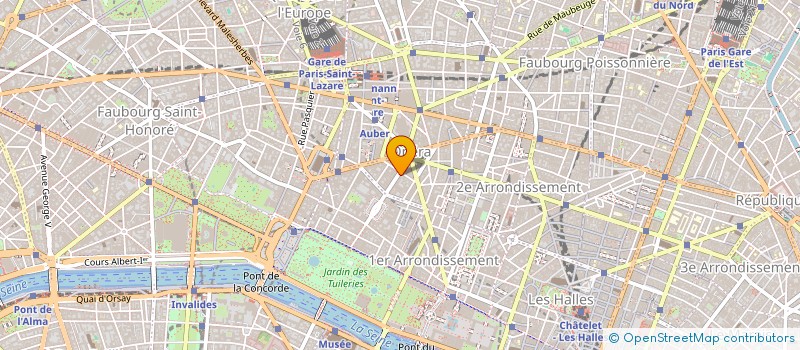 localisation de l'entreprise JDG à PARIS