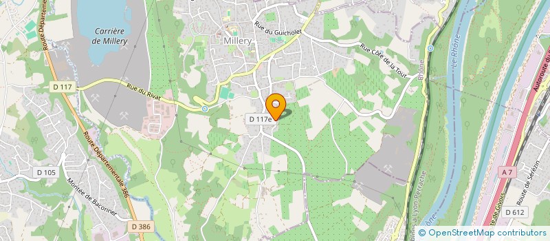 localisation de l'entreprise JDG  MILLERY