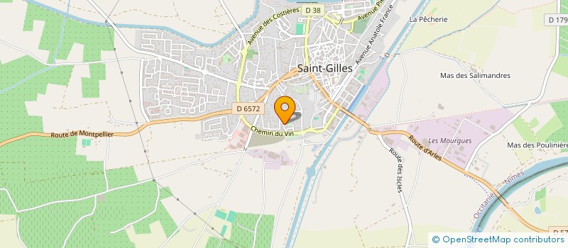 localisation de l'entreprise JDH à SAINT-GILLES