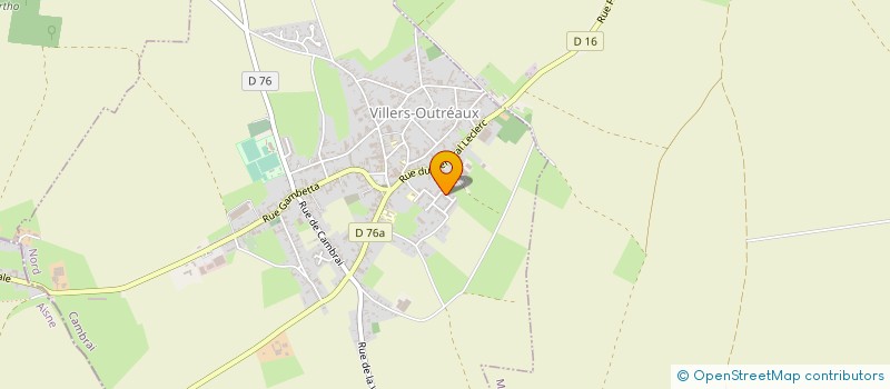 localisation de l'entreprise JDI  VILLERS-OUTREAUX