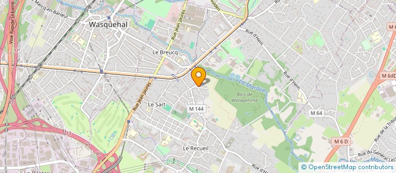 localisation de l'entreprise JDI NORD à VILLENEUVE-D'ASCQ