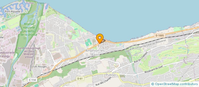 localisation de l'entreprise JDIS 74  PUBLIER