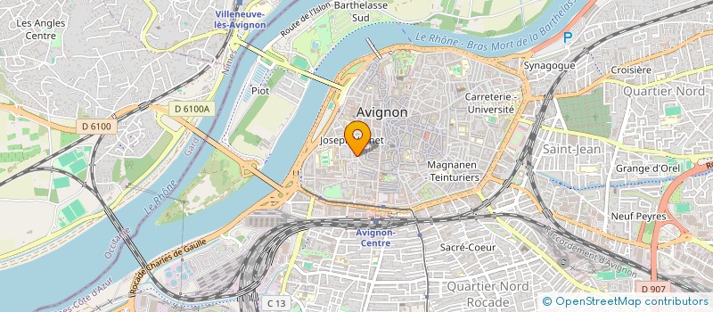 localisation de l'entreprise JDJ à AVIGNON