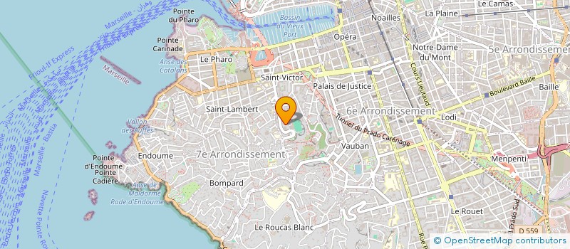 localisation de l'entreprise JDJ à MARSEILLE