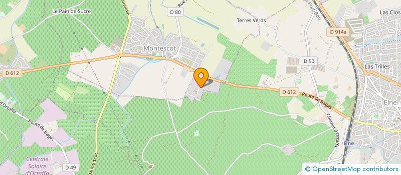 localisation de l'entreprise JDJ  MONTESCOT