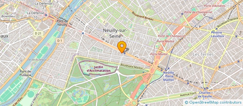 localisation de l'entreprise JDJ CONCEPT à NEUILLY-SUR-SEINE