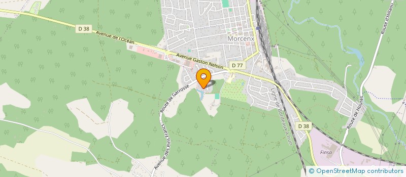 localisation de l'entreprise JDK  MORCENX-LA-NOUVELLE