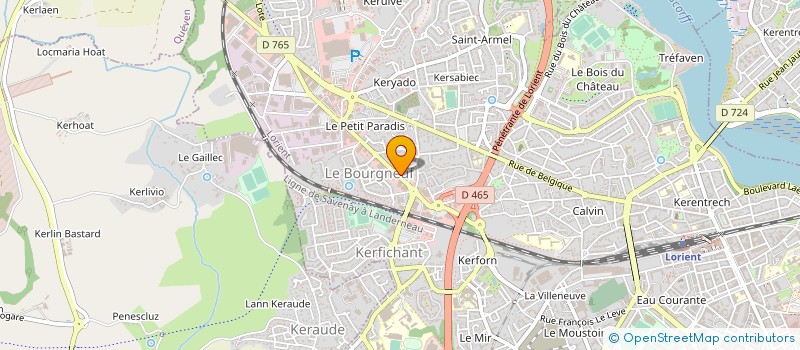 localisation de l'entreprise JDKO à LORIENT